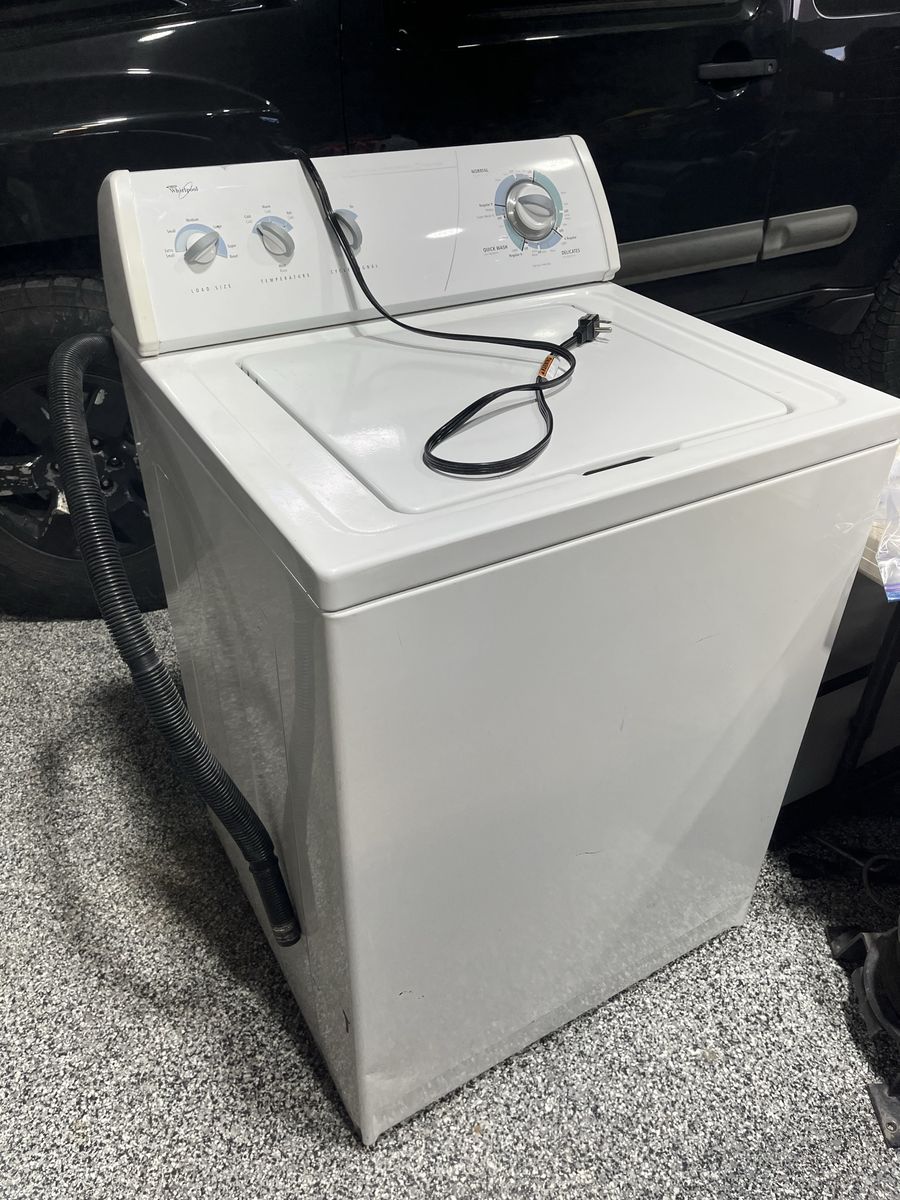 Whirlpool washer and dryer 