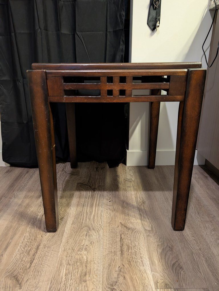 Dark Wooden Endtable