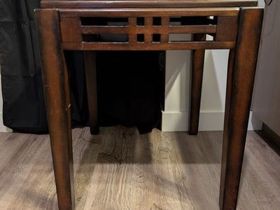 Dark Wooden Endtable