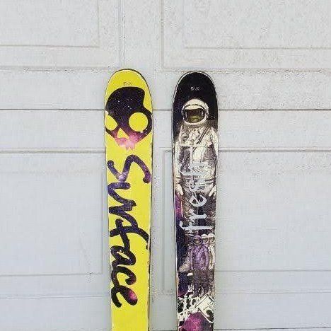 Surface Fresh 174 cm Downhill Skis Marker Bindings