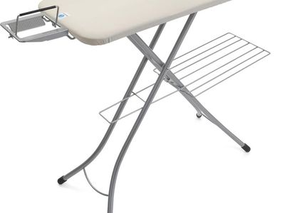 Brabantia Ironing Board with Steam Iron Rest and Linen Shelf. Size C