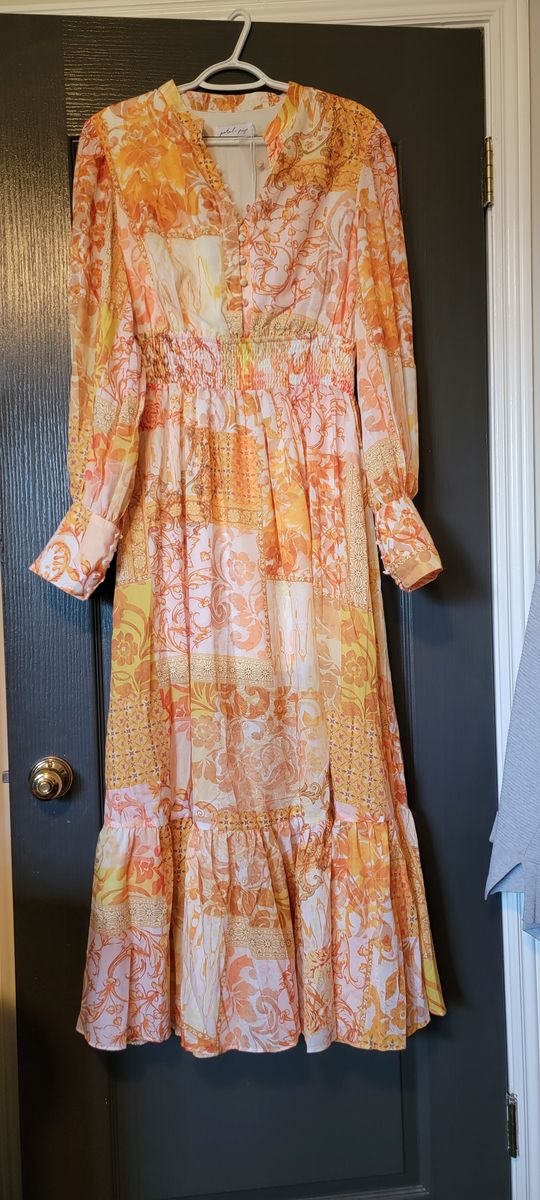Petal & Pup XL Boho Floral Maxi Dress NWT $75