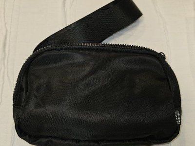 NEW! Liberated Captives Black Fanny Pack Belt Bag