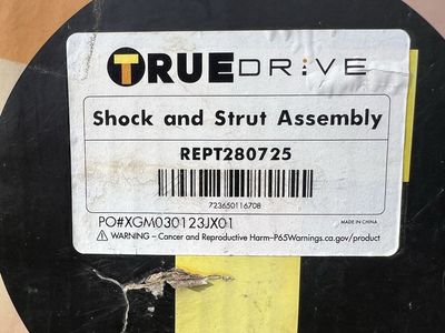 Loaded Strut - Rear Passenger Side