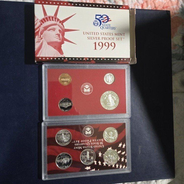 1999 Sliver proof set