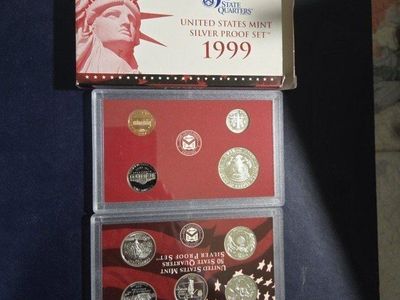 1999 Sliver proof set