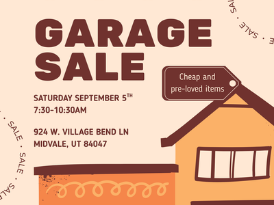 Midvale Garage Sale
