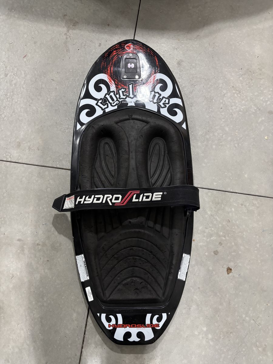 Hydroslide Cyclone Kneeboard Wakeboard with Hydrohook for Water Sports Fun