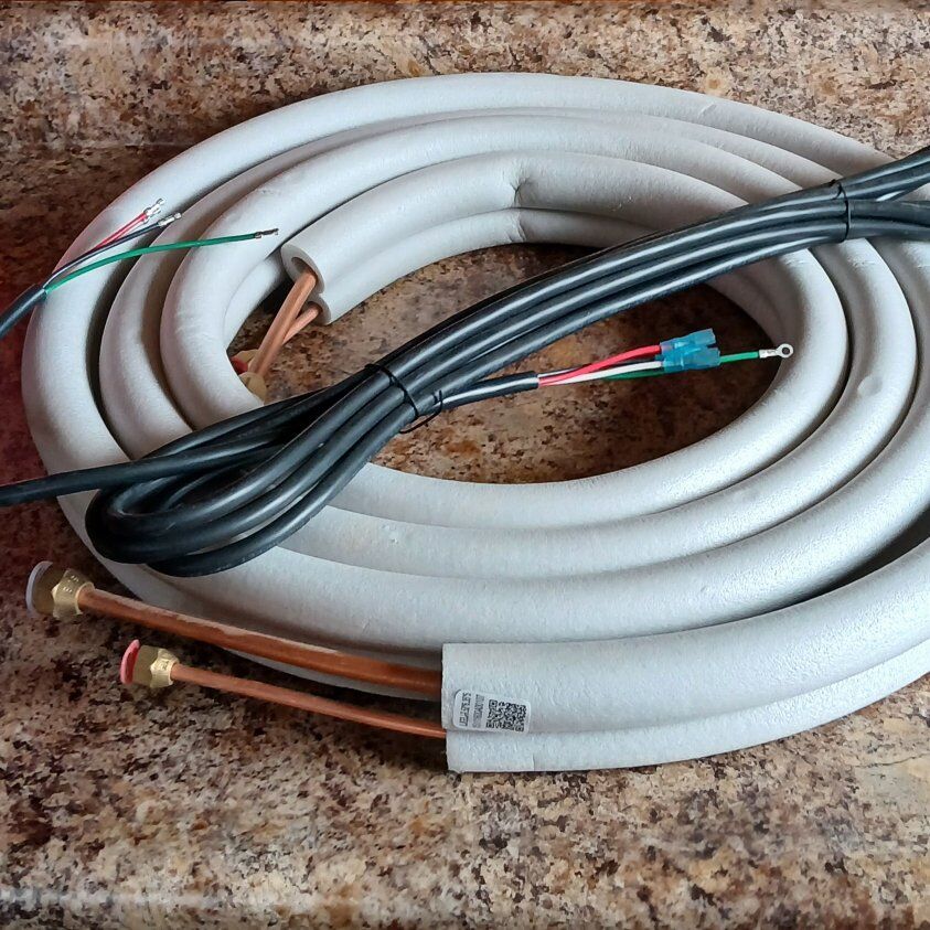 AC 16' split air line set