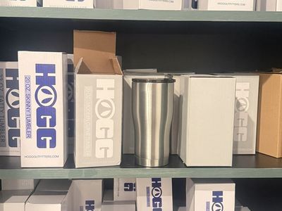 Hogg Outfitters Stainless Steel Tumblers with Lid - Double Wall Insulated Cups. 55 plus.