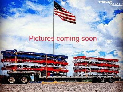 8.5x26 Diamond C DET-GN 210 Gooseneck Deckover Tilt Trailer - 23K GVWR - Hydraulic Jack(s)