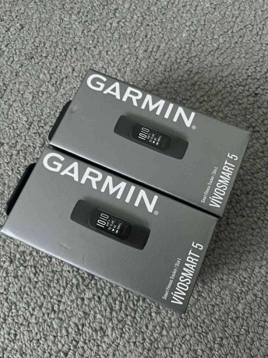 2 Brand New Garmin Vivosmart 5 Watches