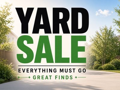 Yard Sale this Saturday Aug 22 in Lehi 9-2