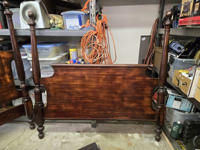 Antique 4 post bed
