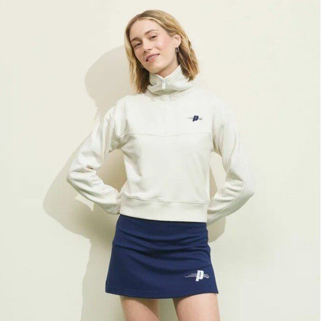 Prince Pickleball Women's French Terry 1/4 Zipper