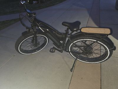Himiway Cruiser Step-Thru Electric Fat Bike - 26" Wheels, 7-Speed Shimano, 48V/17.5Ah Samsung Battery