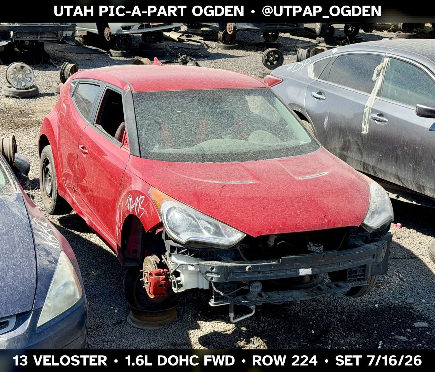 2013 Hyundai Veloster Parts - UTPAP Ogden