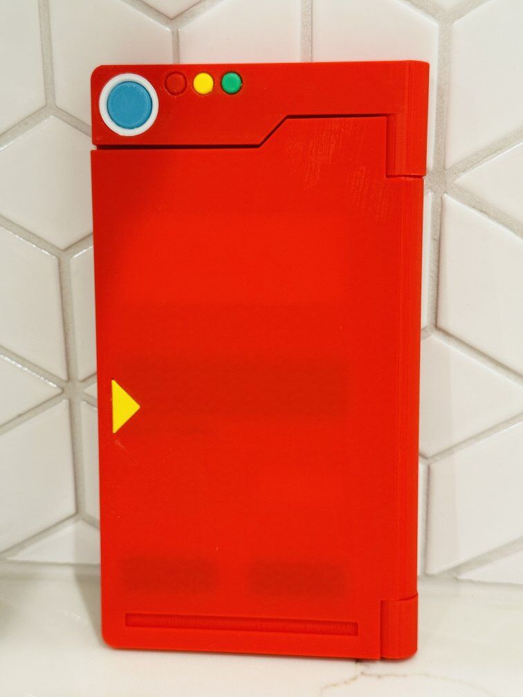3D printed pokemon pokedex