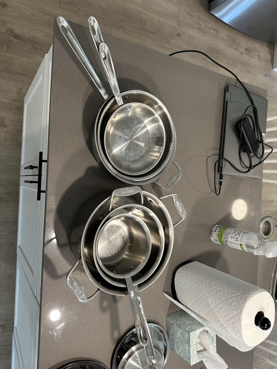 All-Clad Stainless Steel Cookware Set