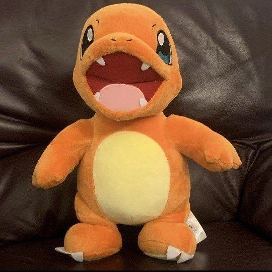 Build-A-Bear Workshop Pokemon Charmander Plush Stuffed Animal Toy 14" Tall - Excellent Condition