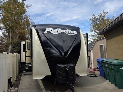 Grand Design Reflection Travel Trailer - Rear Cargo Rack & Ladder