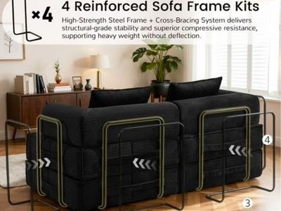 Korser convertible sofa