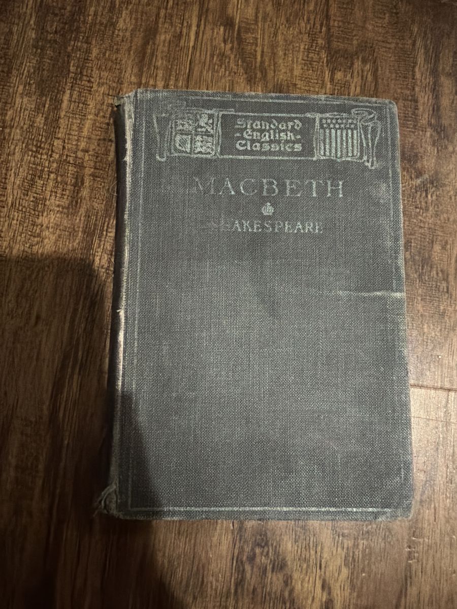 1880s Shakespeare – Macbeth School Edition
