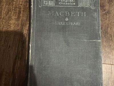 1880s Shakespeare – Macbeth School Edition