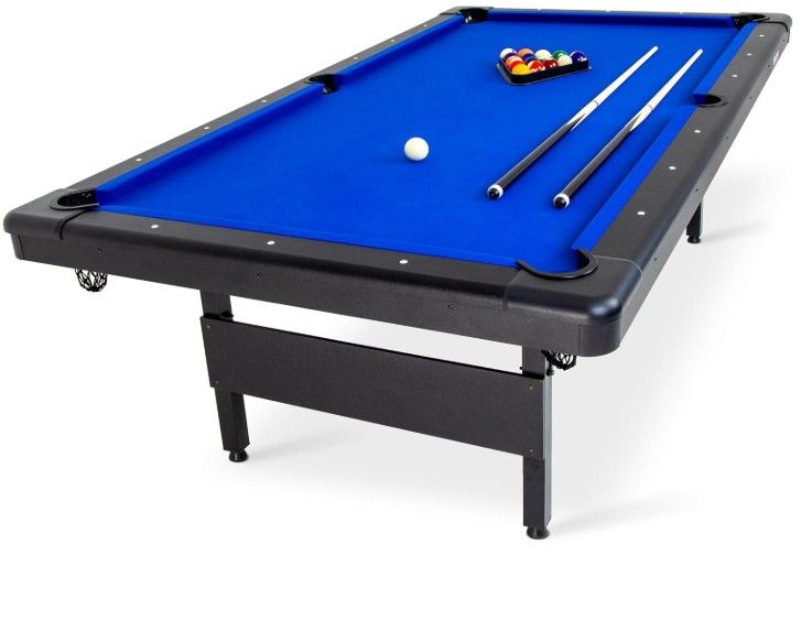 NEW GoSports 8ft Pool Table - Sealed in Box - Foldable, No Assembly ($799 Retail)