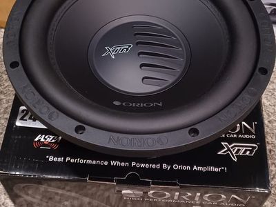 Orion XTR Subwoofers