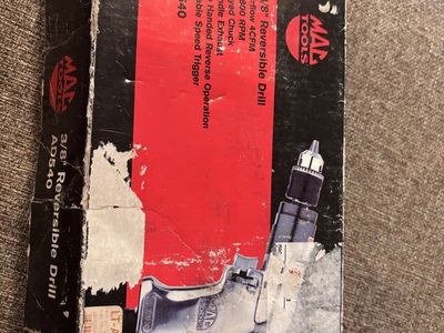 Mac Tools Ad540 Aluminum Keyed Chick Air Drill