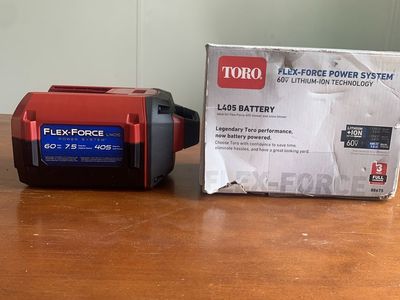 Toro Flex-Force Battery