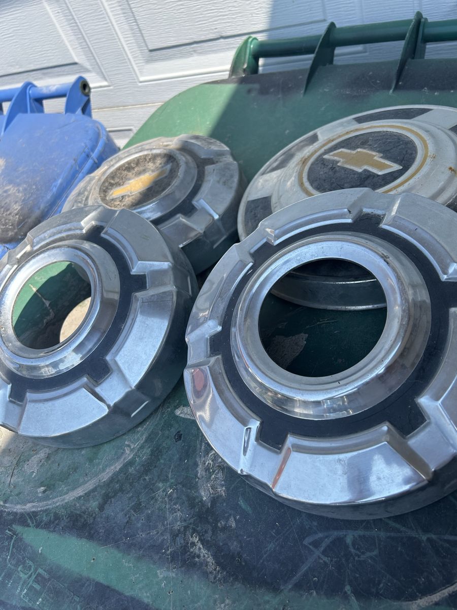 Vintage Chevrolet Truck 4WD Wheel Center Caps - Set of 4th