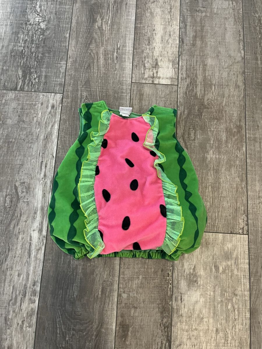 Watermelon Costume Bubble Romper Size 24M 2T Toddler