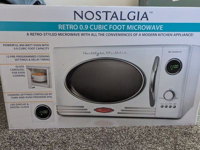 Nostalgia Retro Microwave