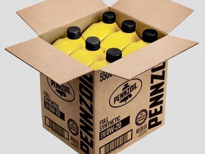 0W20 Full Synthetic Pennzoil 6 quart case