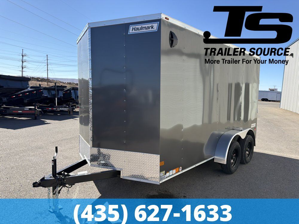7x14 Haulmark Passport DELUXE Enclosed Cargo Trailer - 7'0" Interior - 7K GVWR