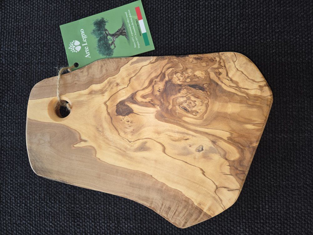Arte Legno Olive Wood Cutting Board - Handcrafted in Italy