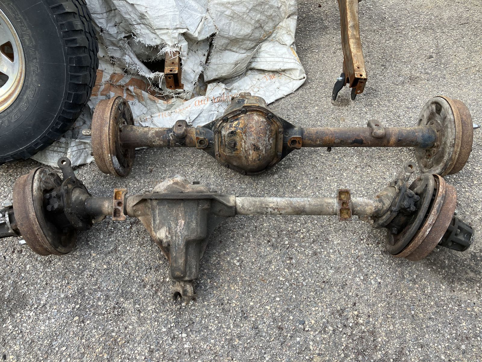 1971 Jeep CJ-5 Dana 27 Front Axle with Original 4:88 Gears