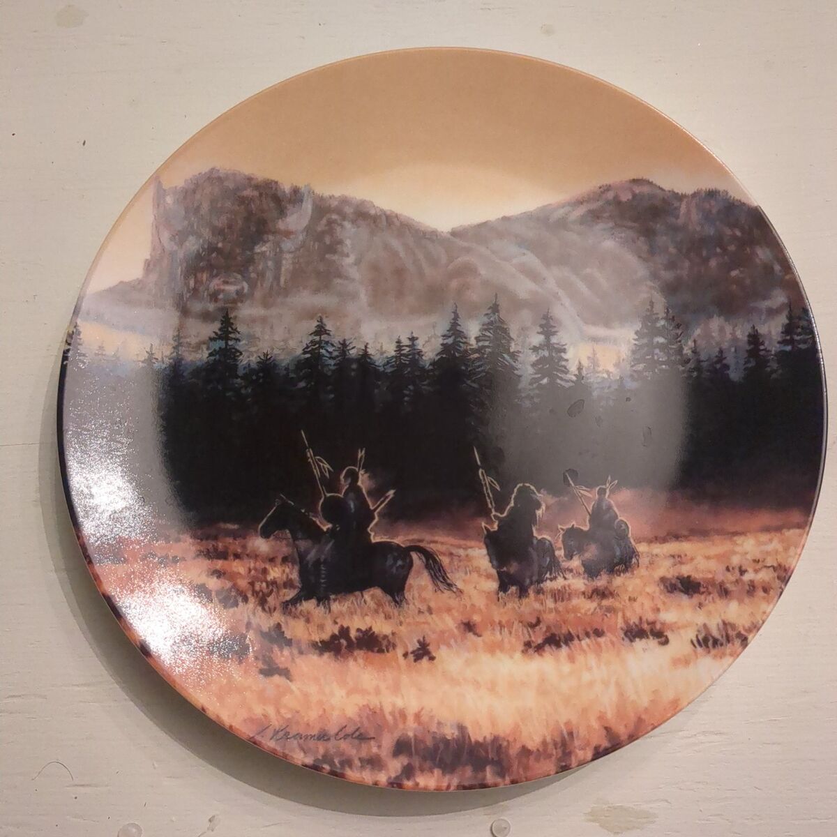 Julie Kramer Cole collectors plate