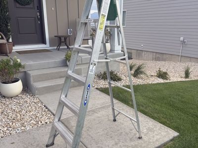 *Pending* Werner 6’ Aluminum Step Ladder with Tool Tray