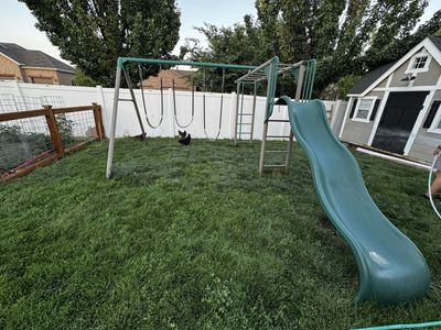 Lifetime swing set metal