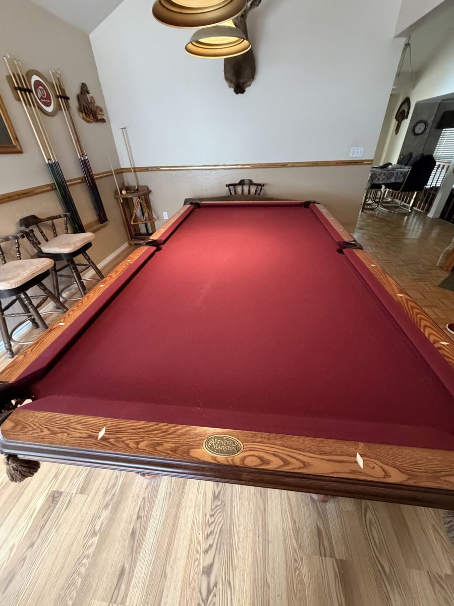 Spencer Marston Pool Table