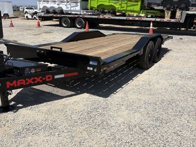 8.5x20 Maxx-D T6X Wide Body w/ Drive Over Fenders Power Tilt Trailer - 14K GVWR - 14 Ply Tires