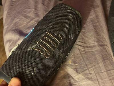 JBL Charge 5 Portable Bluetooth Speaker - Black, Used - Great Sound Quality