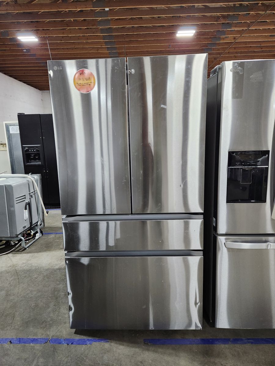 New! LG Stainless Steel French Door Refrigerator with Multi-Door Freezer