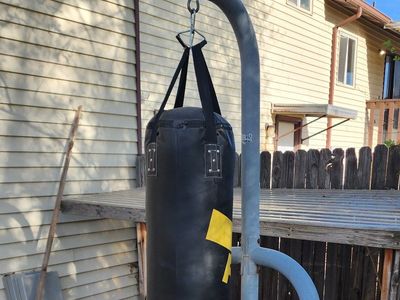 punching bag and stant