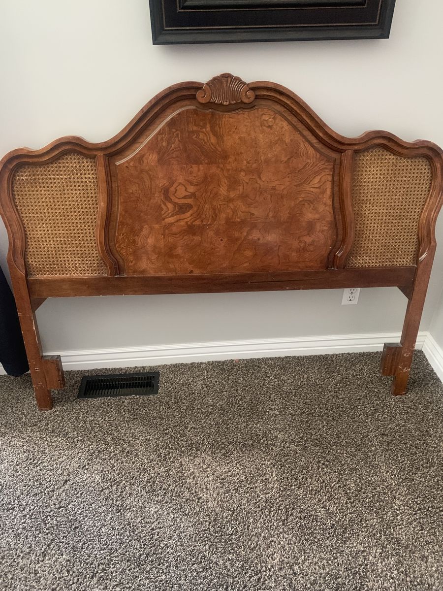 Queen Headboard and bed frame