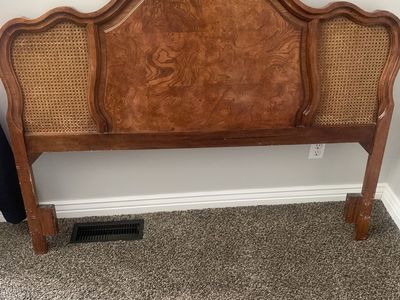 Queen Headboard and bed frame