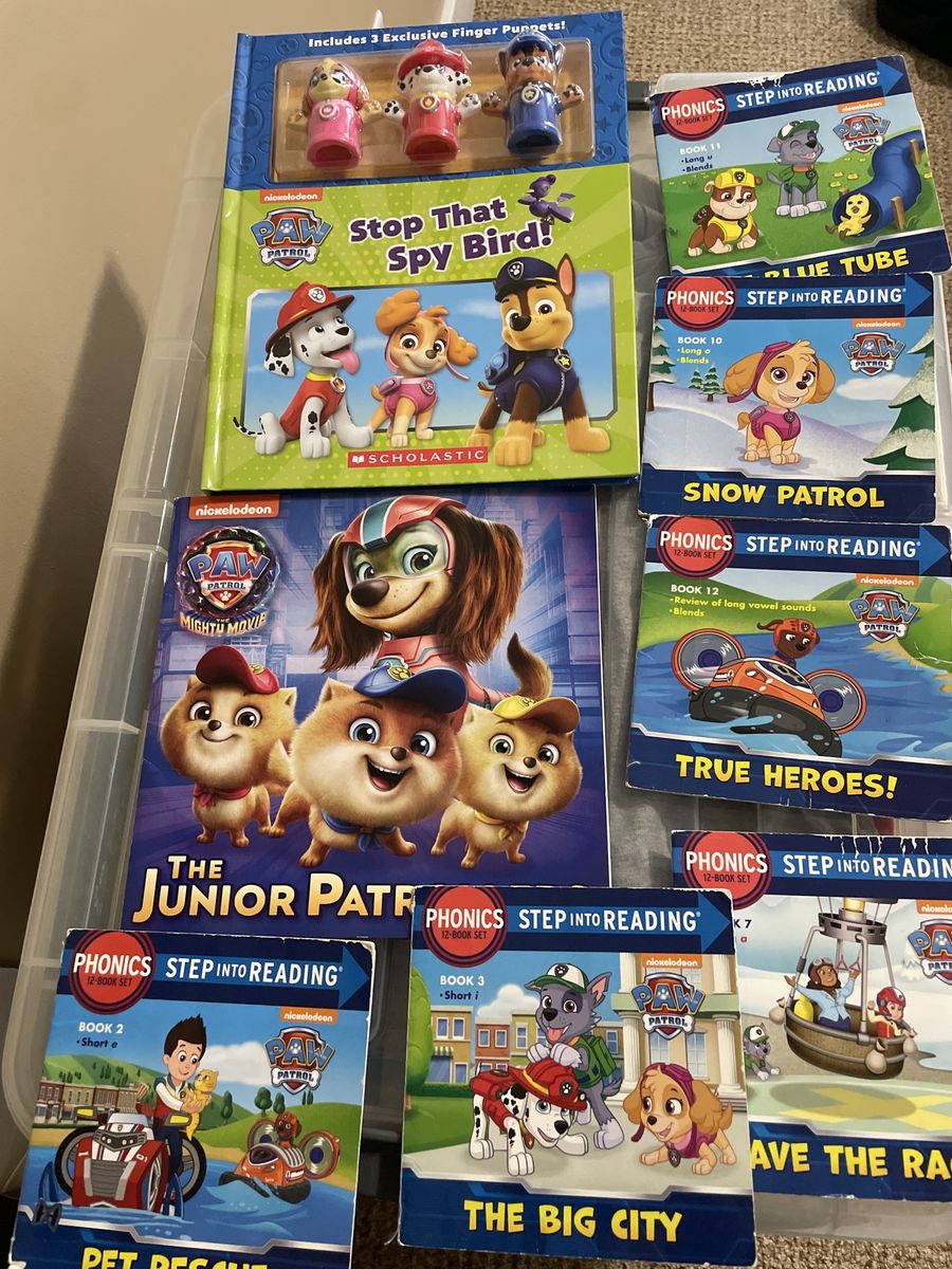 Paw Patrol books